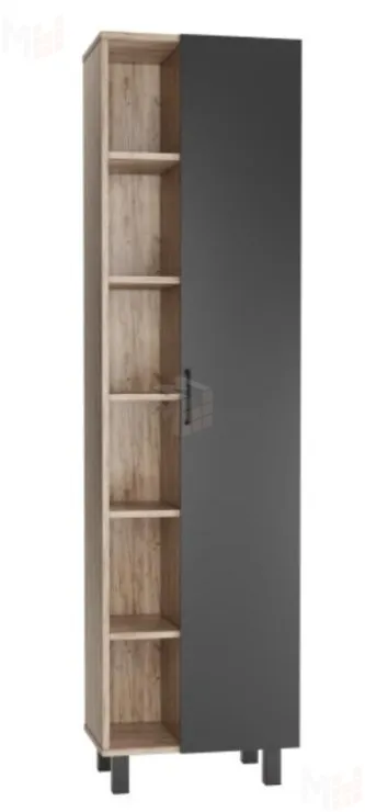 Пенал напольный Craft 50 без ящика Домино