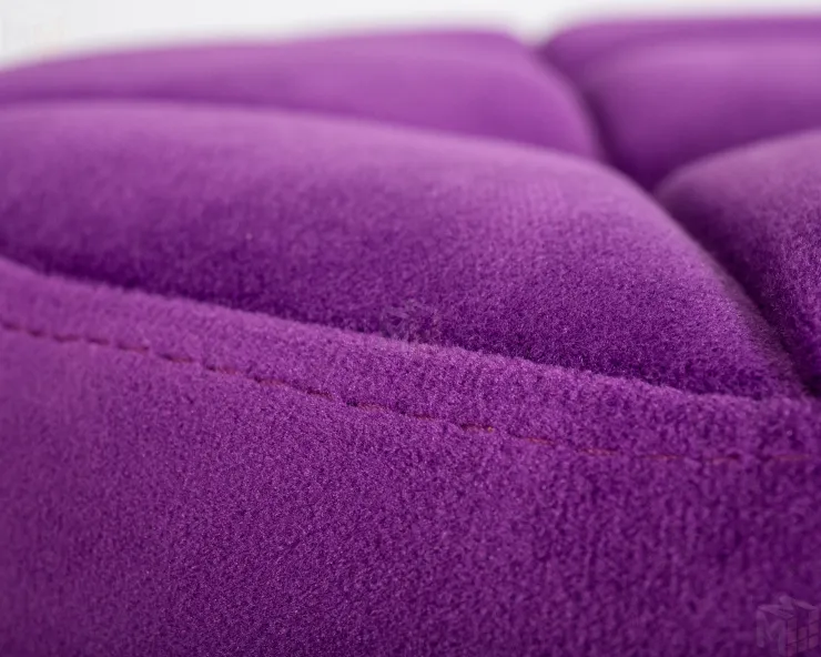 Табурет барный DOBRIN BRUNO BLACK (фиолет велюр (MJ9-58))