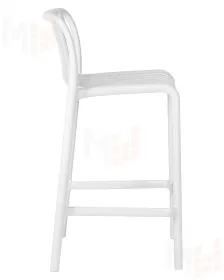 Стул полубарный DOBRIN CHLOE (белый)