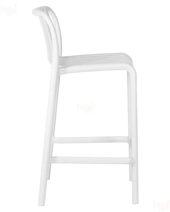 Стул полубарный DOBRIN CHLOE (белый)