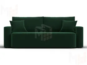Диван прямой Лига-118 НПБ ( SEVEN 626 зеленый )