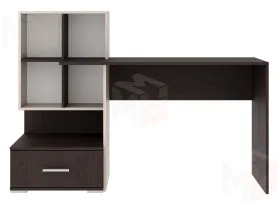 Компьютерный стол ПКС-10 Дуб Венге цаво - Дуб Белфорт