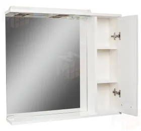 Шкаф-зеркало Cube 65 Эл. левый/правый Домино