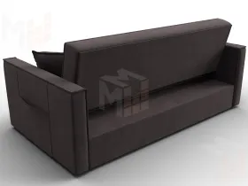 Диван прямой Лига-104 (160) ( SEVEN 727 коричневый )