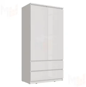 Шкаф Челси 2-х ств (белый)