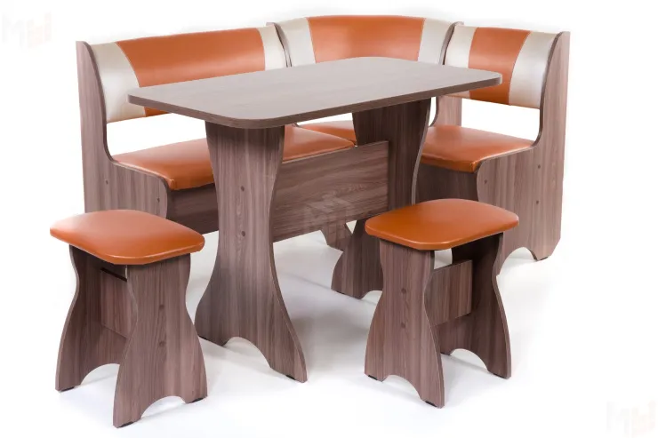 Кухонный уголок Тюльпан (ясень темный/120/101)