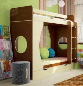 Кровать двухъярусная Фанки Кидз 2