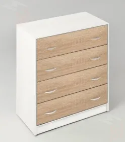 Двухъярусная кровать Фанки Кидз-2 + комод 13/5 СВ