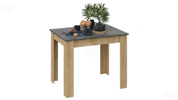 Стол обеденный Промо тип 1 Дуб Крафт золотой, Ателье темное