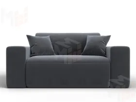 Кресло Лига-036 НПБ ( SEVEN 17 серый )