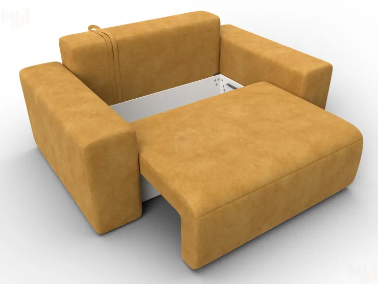 Кресло Лига-036 НПБ ( BRUT 10 желтый )