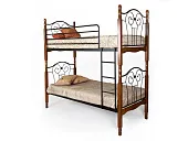 Кровать двухъярусная AT 608 (метал. каркас)