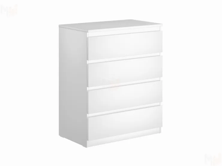 2.05.02.070.1 МАЛЬТА комод 4 ящика 80х99 белый RU