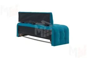 Кухонный диван Бристоль со спальным местом Синий