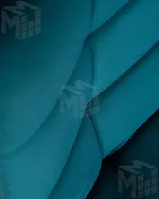 Стул барный DOBRIN TAILOR WHITE (морской волны велюр (MJ9-99))