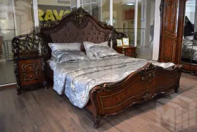 Кровать Джоконда 180х200 см корень дуба глянец