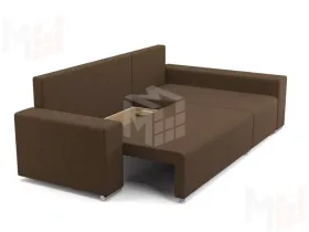 Угловой диван-кровать Маркиз Коричневый