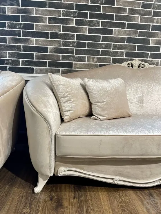 Диван Мокко угловой 3-у-2 бежевый