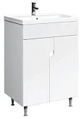 Тумба под умывальник "Енисей 60 Лилия" без ящика Айсберг