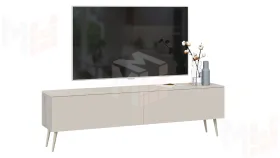 Тумба ТВ Порто с опорами - СМ-393.03.011  Баттл Рок, Сантьяго софт