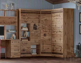 Шкаф трехдверный Фрегат