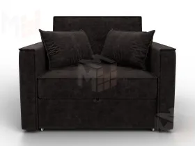 Кресло-кровать Лига-104 (80) ( BRUT 17 коричневый )