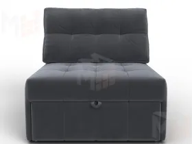 Кресло-кровать Лига-107 (80) ( SEVEN 17 серый )