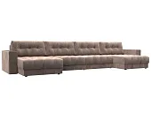 Диван П-образный с декором Лига-049 НПБ Лонг