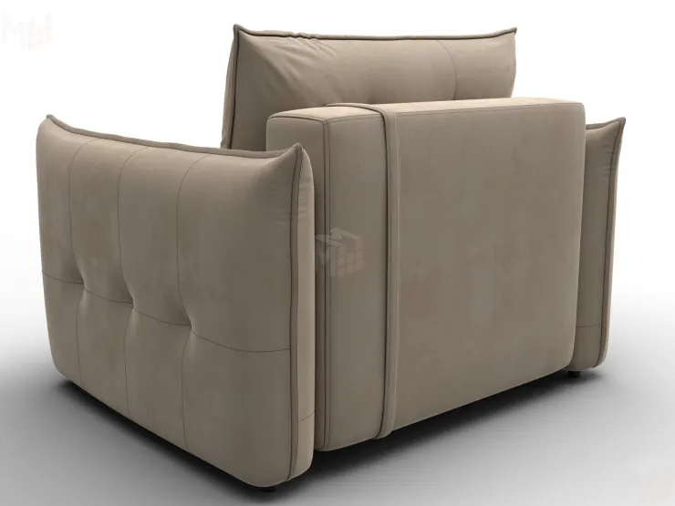 Кресло Лига-100 НПБ ( SEVEN 729 бежевый )