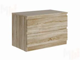 Комод Мальта 2 ящика (сонома)