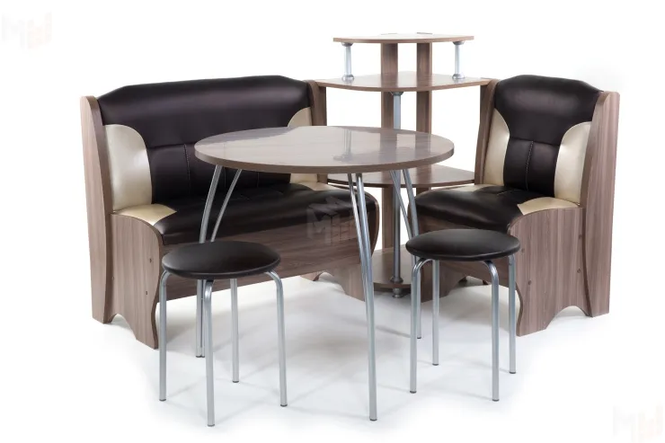 Кухонный уголок Лотос (ясень темный 221/101)