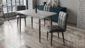 Стол Невада - ДП1-02-08 Эйприл, Графит