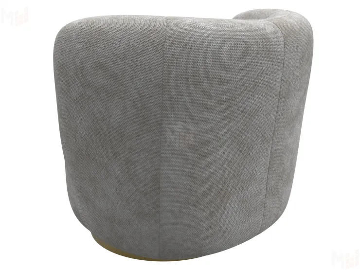 Кресло Лига-072 ( шеннил CRUZ 14 бежевый )