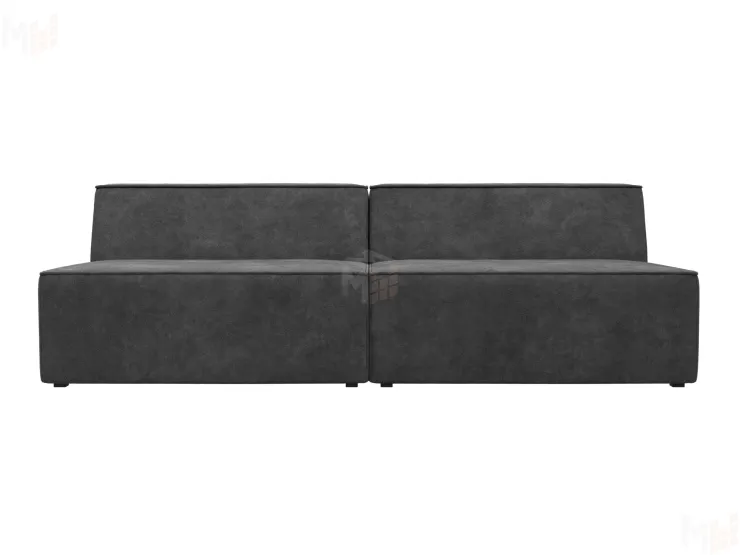 Диван прямой модульный Монс ( BRUT 16 темно-серый )