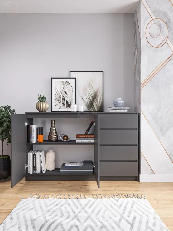 Комод Мори 1600.1 графит