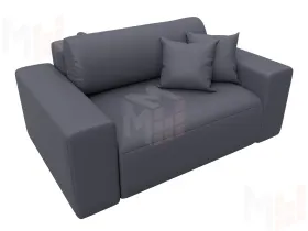 Кресло Лига-036 НПБ ( GRIFON 15 серый )