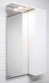 Шкаф-зеркало 3D 50 Эл. левый/правый Домино