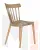Стул обеденный DOBRIN THEO (ножки светлый бук, цвет бежевый (GR-03))
