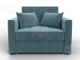 Кресло-кровать Лига-104 (80) ( SEVEN 113 бирюзовый )