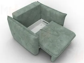 Кресло Лига-100 НПБ ( BRUT 08 зеленый )