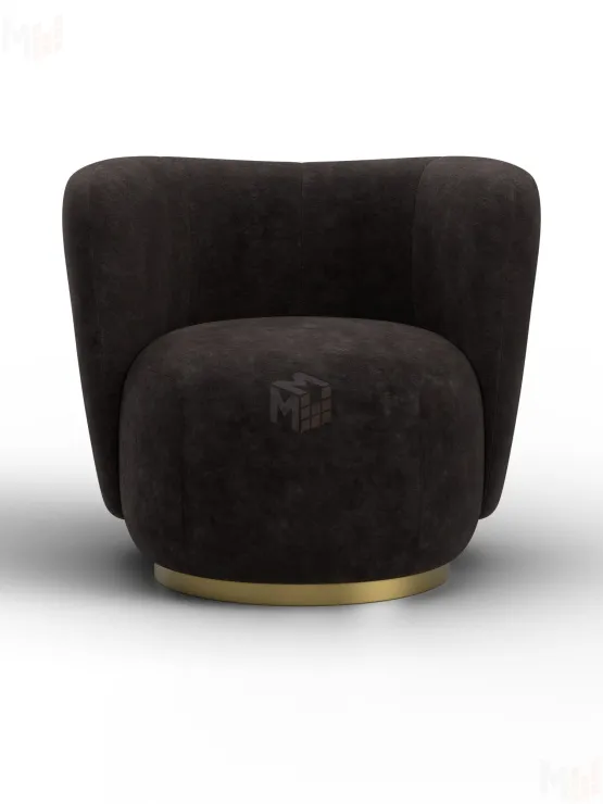 Кресло Лига-072 ( BRUT 17 коричневый )