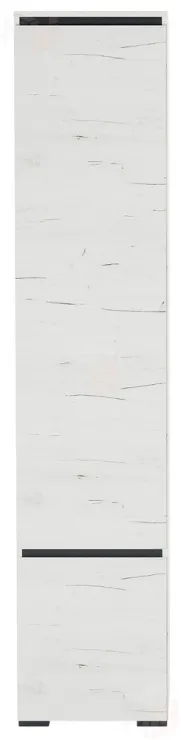 Пенал ГРЕТТА 2СП  Дуб Крафт белый-Антрацит