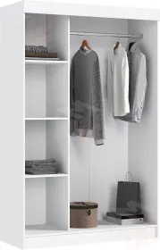 Шкаф-купе Бася, белый