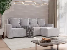 Угловой диван Таити Светло-серый