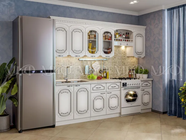 Кухня Лиза МДФ с узором 2,0