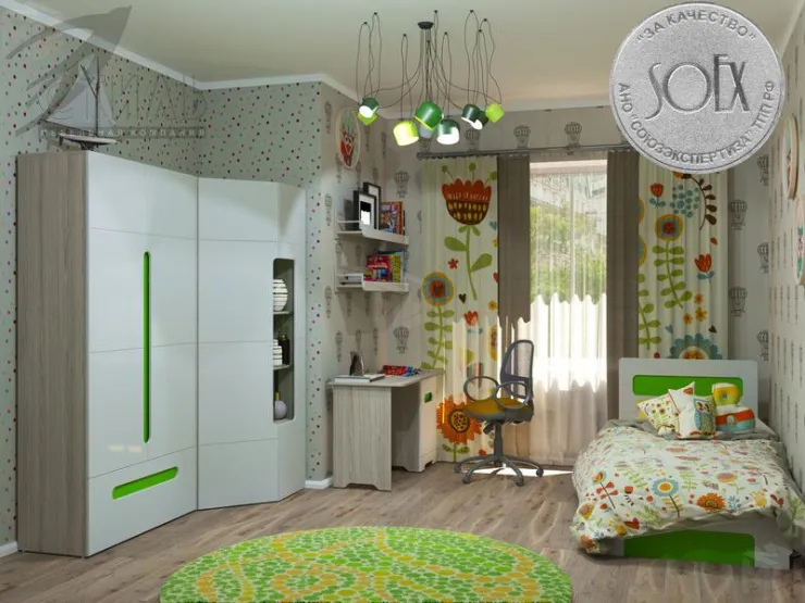 Детская мебель Палермо Юниор, композиция 2