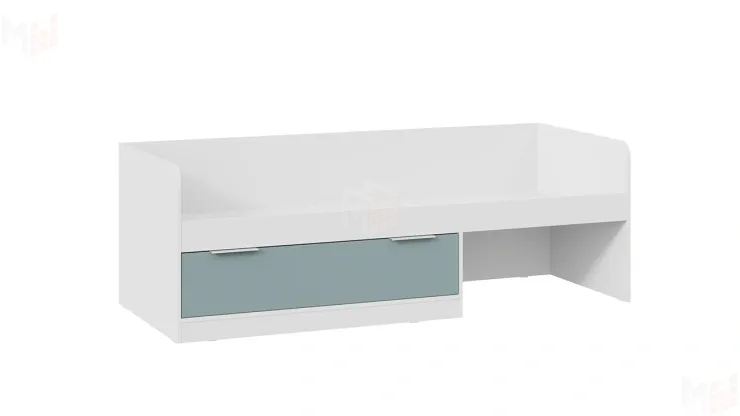 Кровать комбинированная Марли Тип 1 - 403.008.000 Белый Серо-голубой