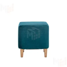 Пуф Leset Соул квадратный со съемным чехлом (Изумрудный)