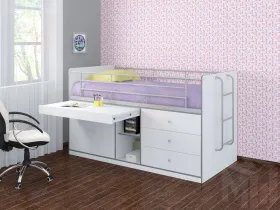 Кровать чердак Дюймовочка 6