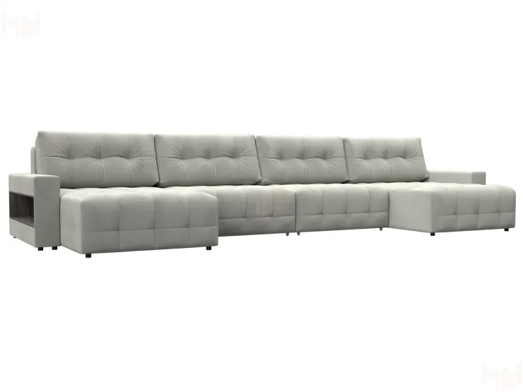 Диван П-образный с полками Лига-053 НПБ Лонг